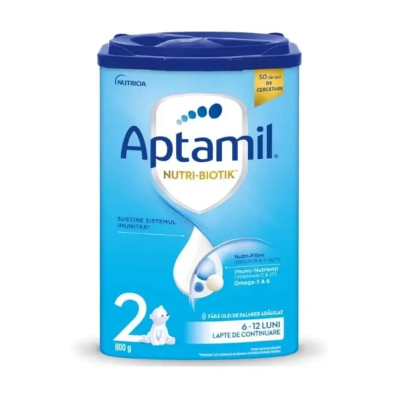 Aptamil 2 NUTRI-BIOTIK Lapte Praf pentru Bebeluși 6-12 Luni