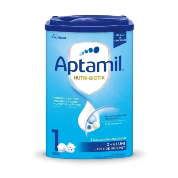 aptamil nutri biotik 1 800g 0-6 luni